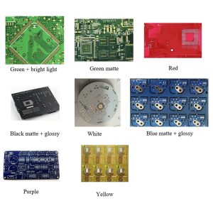 PCB offre plusieurs couleurs de masque de soudure