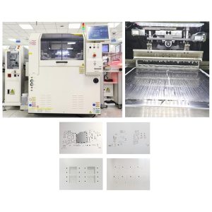 impression au pochoir pour une pâte à braser efficace